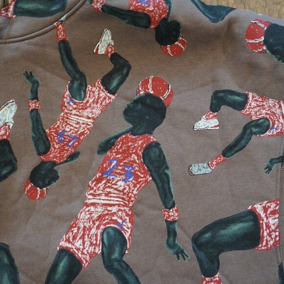 Air Jordan Artist Series by Parker‎ Duncan Hoodie Women S Loose Fit DX0387-274 - Picture 6 of 12